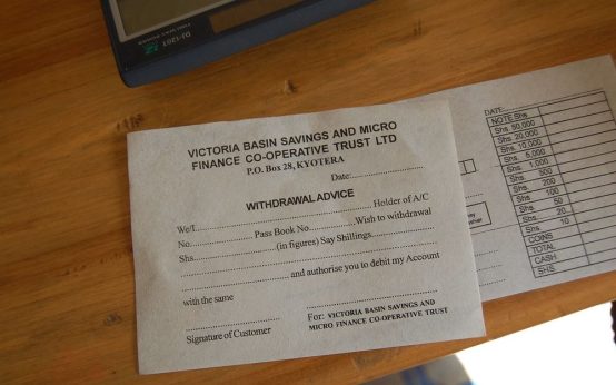 micro-finance paperwork